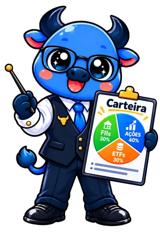 Mascote touro do Investidor Invest: Tesouro Renda+: um título pensado para virar renda mensal na aposentadoria