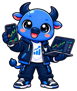 Mascote touro do Investidor Invest: À vista ou parcelado: qual sai mais barato?