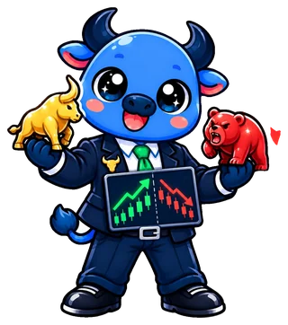 Mascote touro do Investidor Invest: Ibovespa hoje